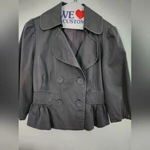 ‎Elle brand Ladies Grey crop jacket Size Small